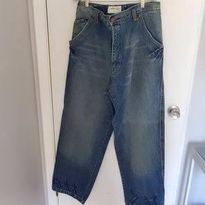 Pelle Pelle Men Medium Wash Jeans size 38. Big & Tall.